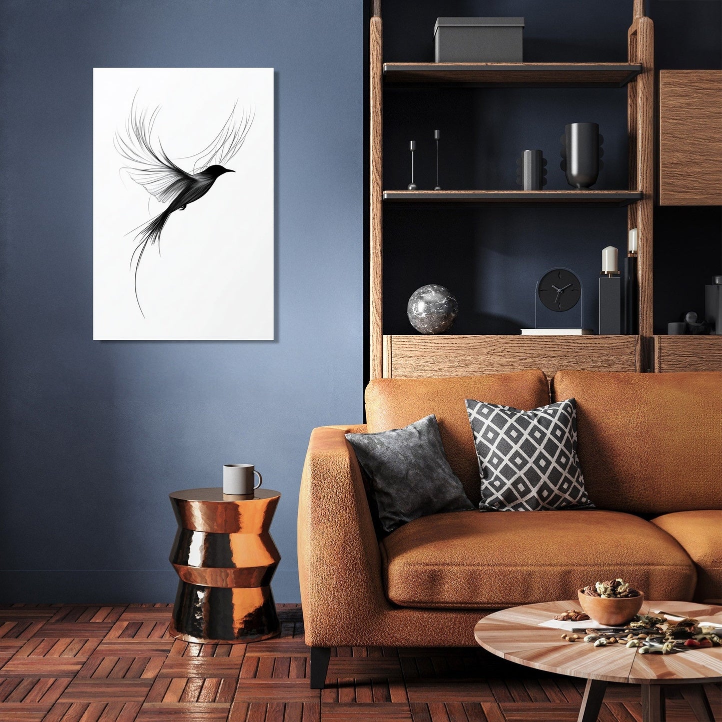 Ethereal Avian Flight Canvas