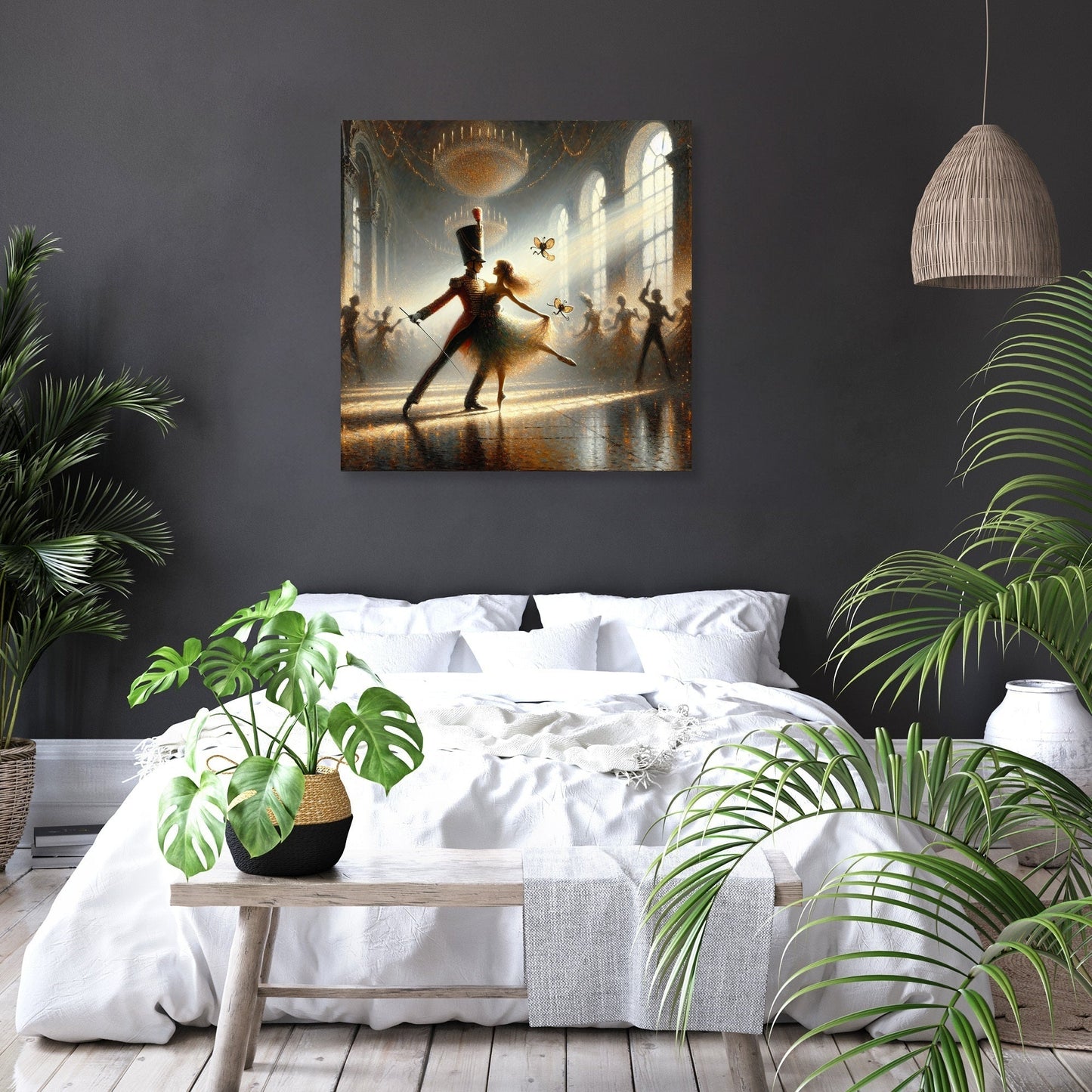 Enchanted Nutcracker Ballet Canvas