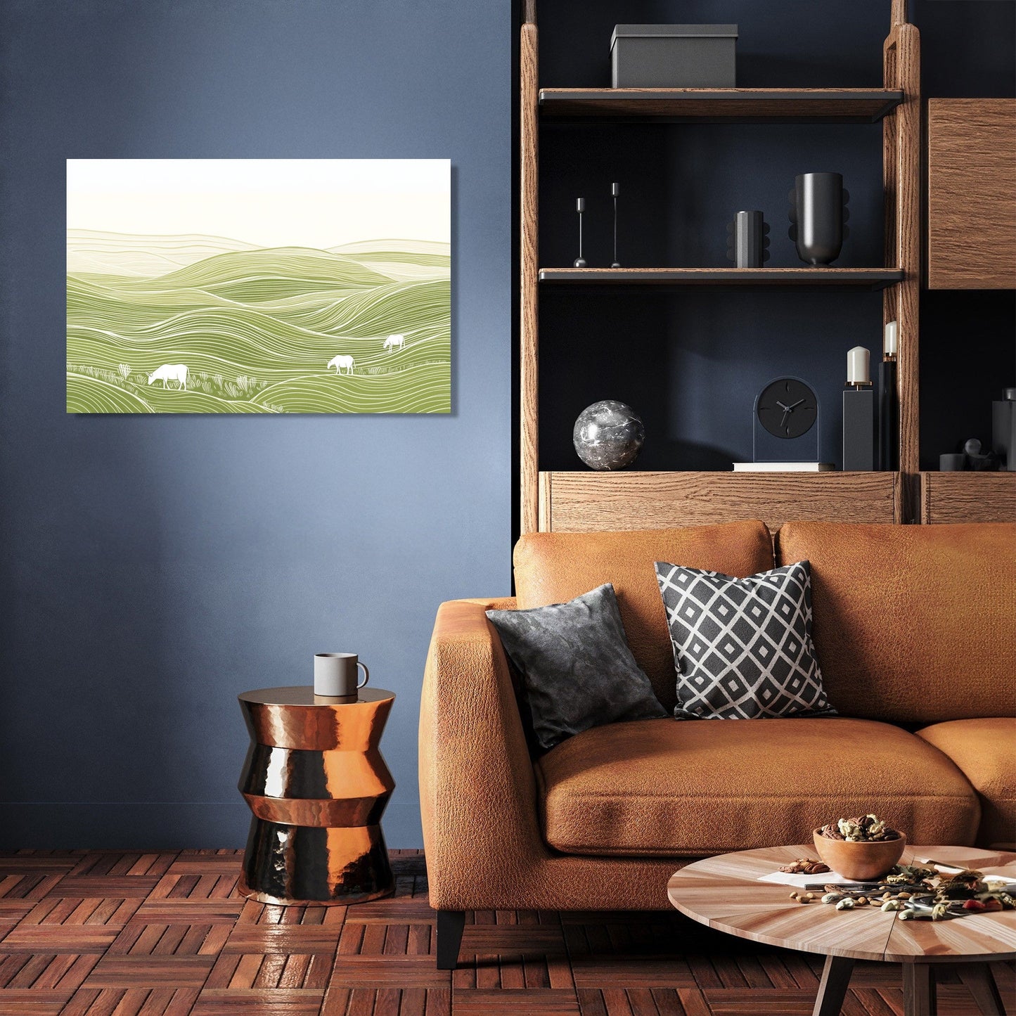 Grazing Fields Canvas