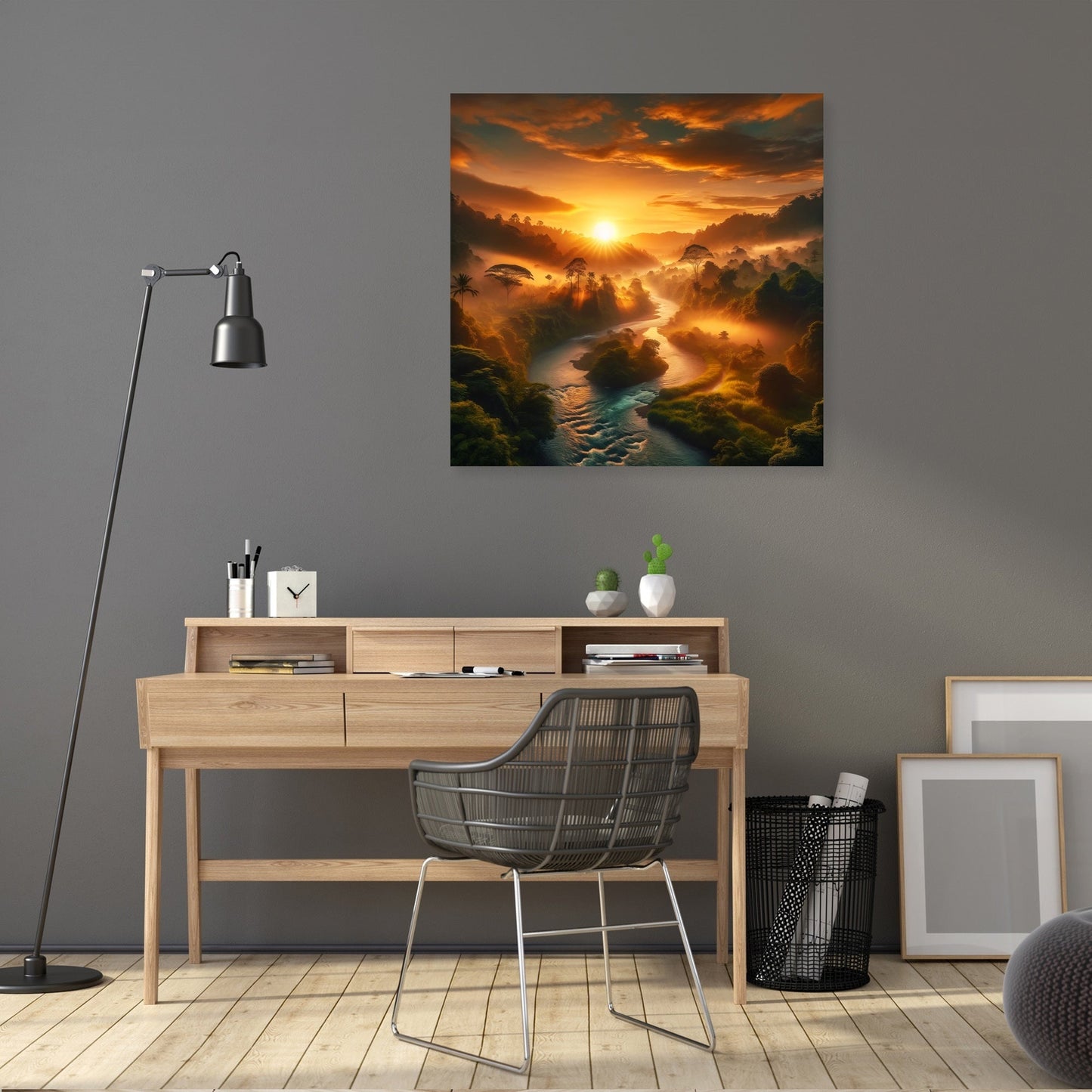 Dhace Sunrise Serenity Canvas