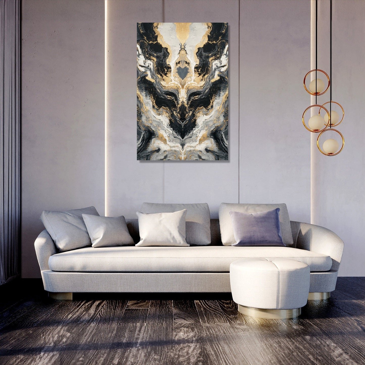 Furious Whirlwind Canvas