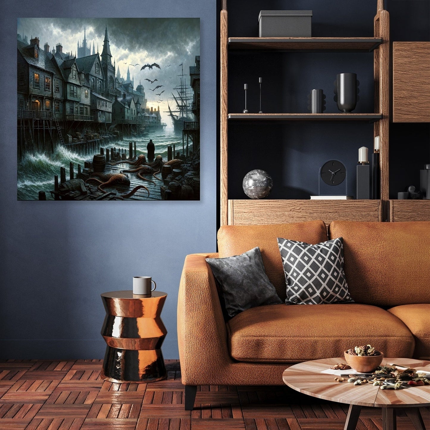 The Shadow Over Innsmouth Canvas