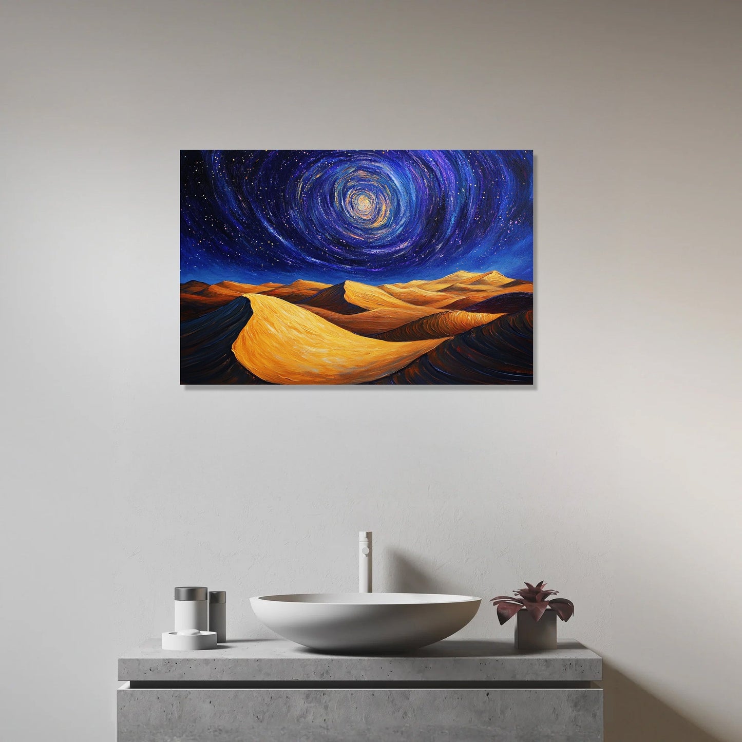Celestial Desert Dreams Canvas