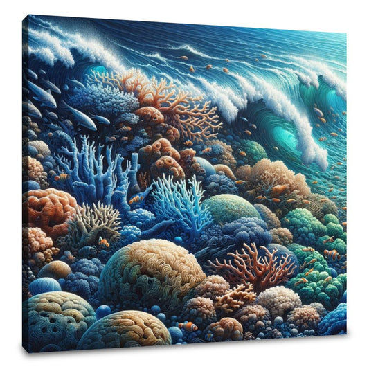Symphony of the Coral Reef Canvas
