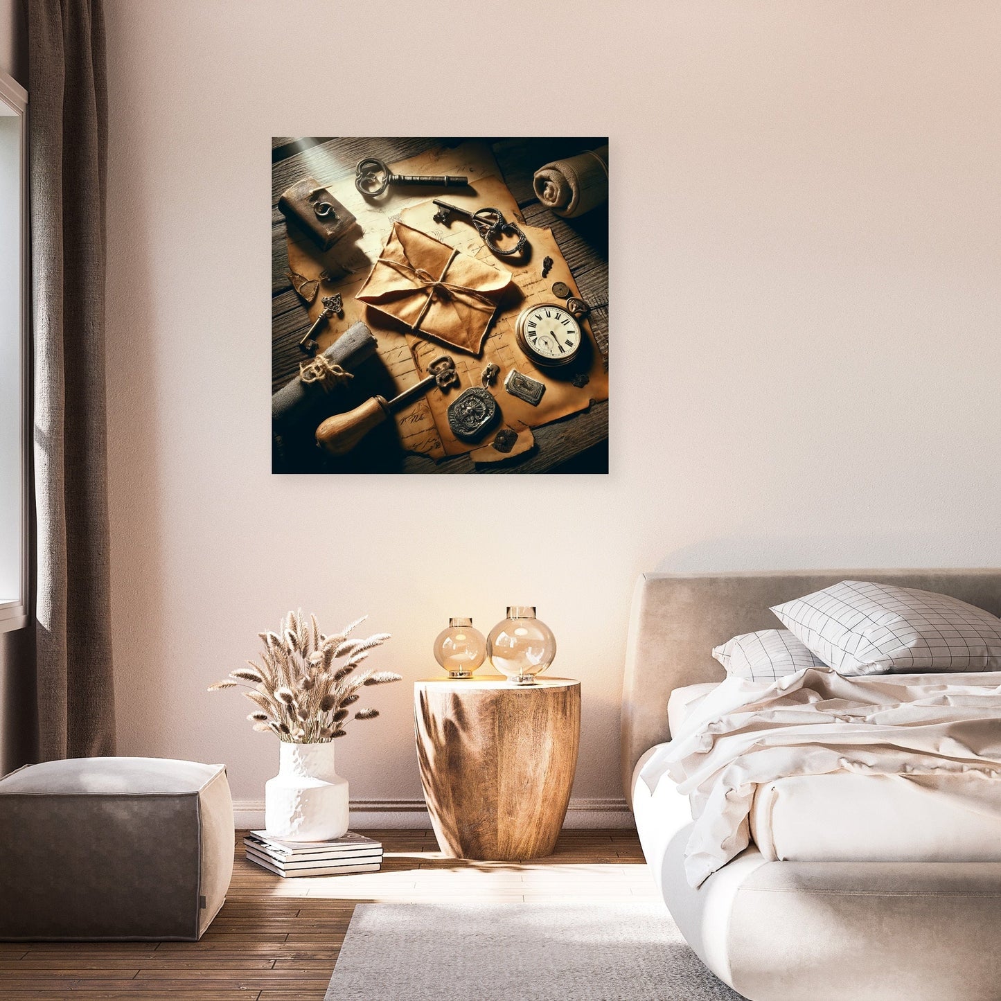 Clues of the Past Canvas
