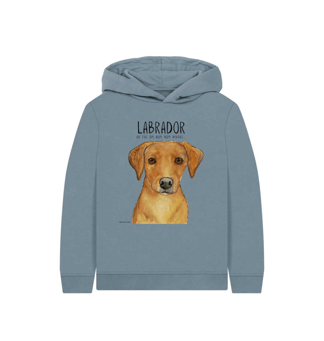 Snack Mode: Activated – The Fox Red Labrador Kids’ Hoodie