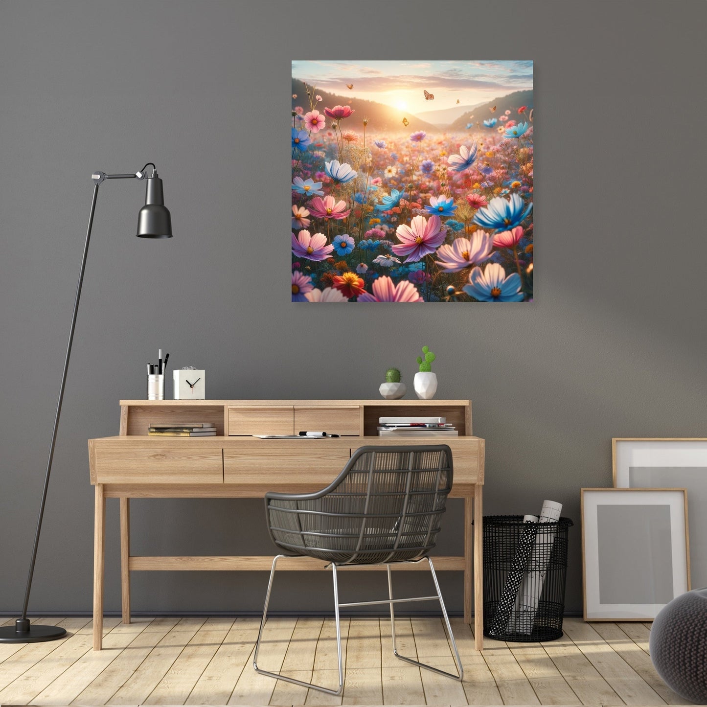 Afternoon Wildflower Canvas