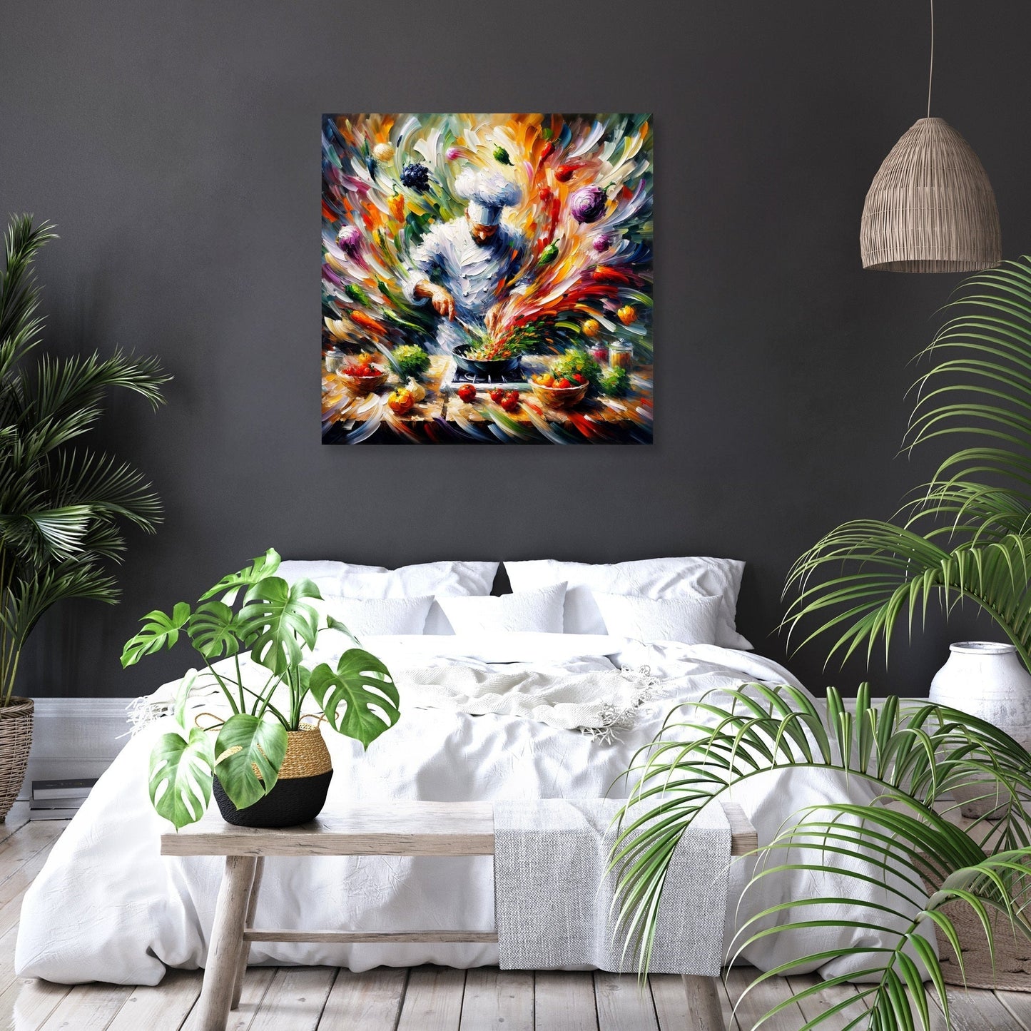Culinary Vibrance Canvas