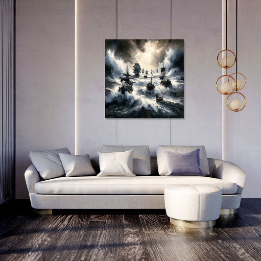 Tempest's Embrace Canvas