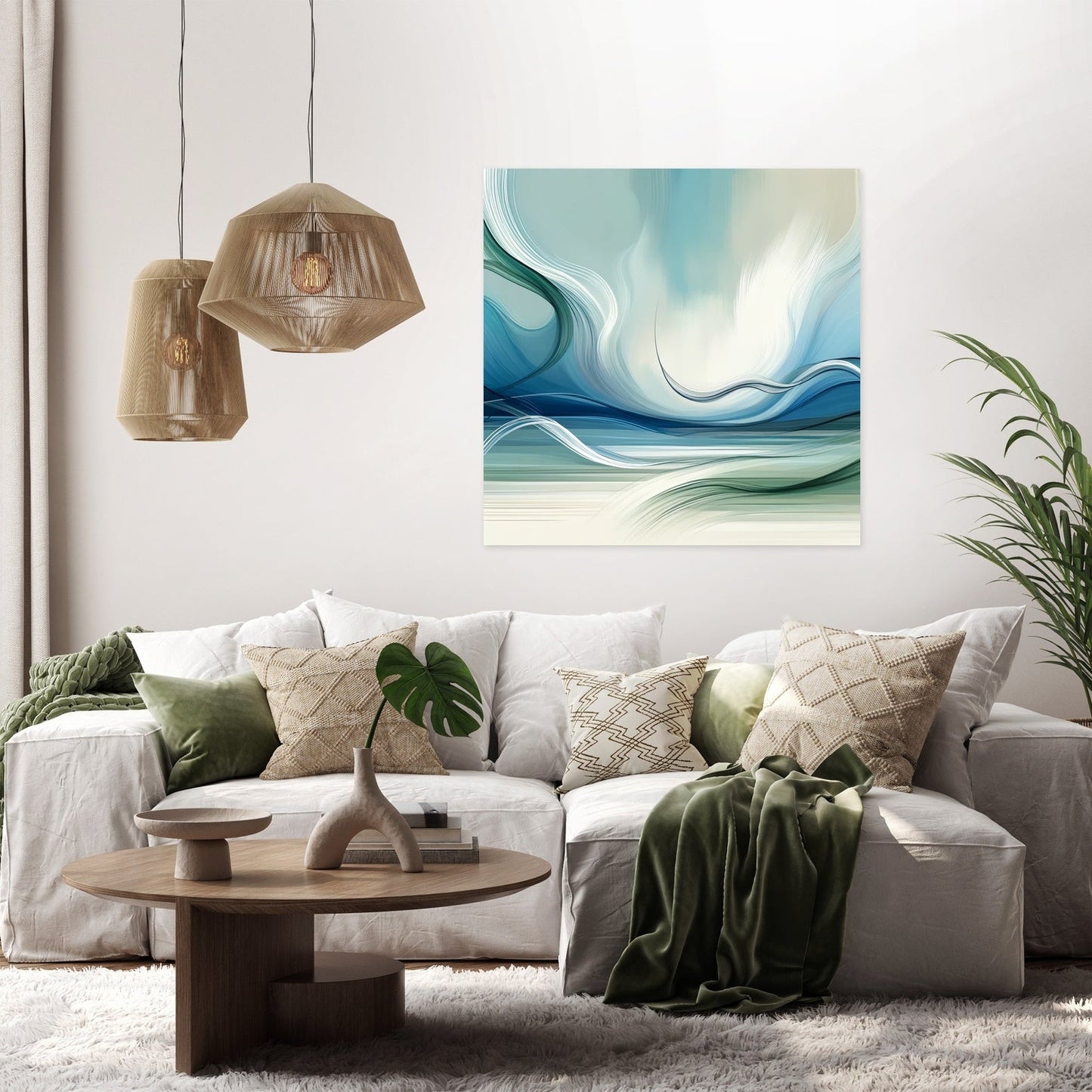 Calmness Settled Canvas