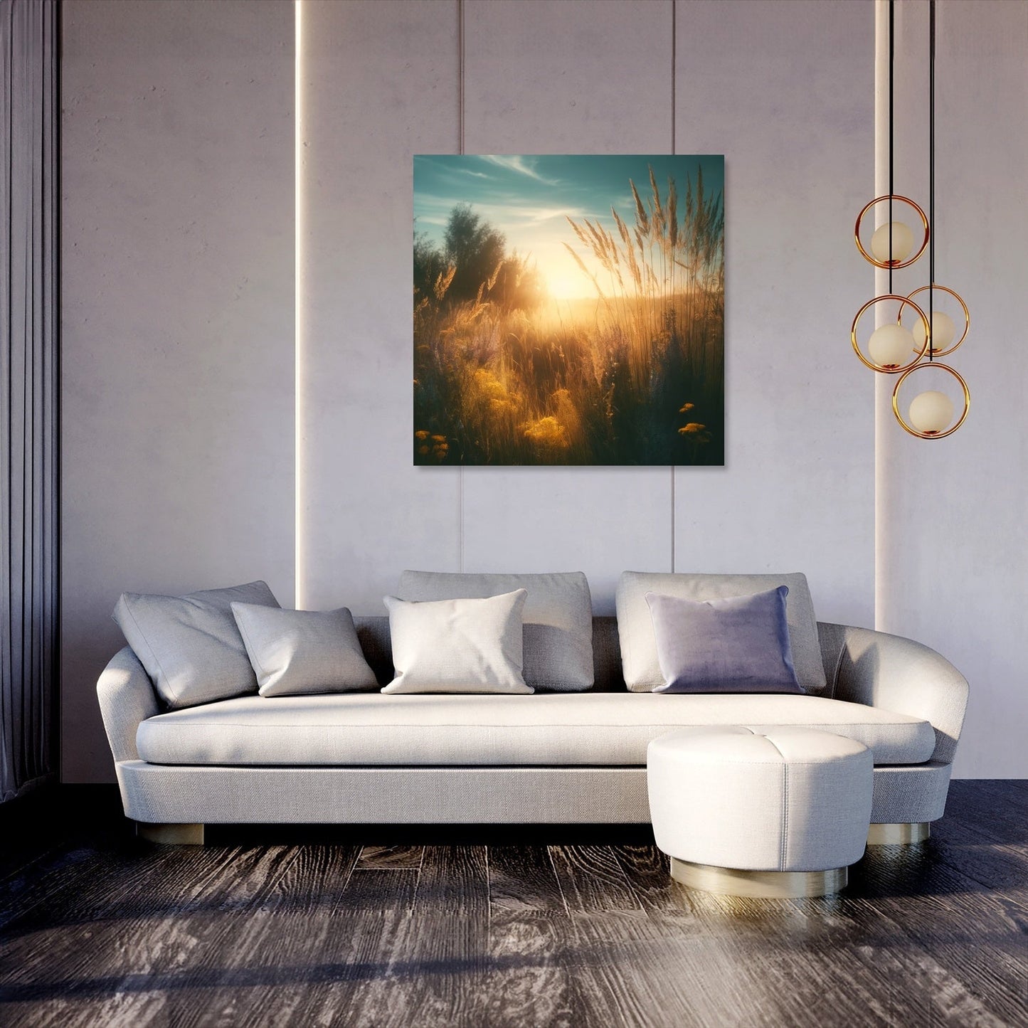 Sunlit Tranquillity Canvas