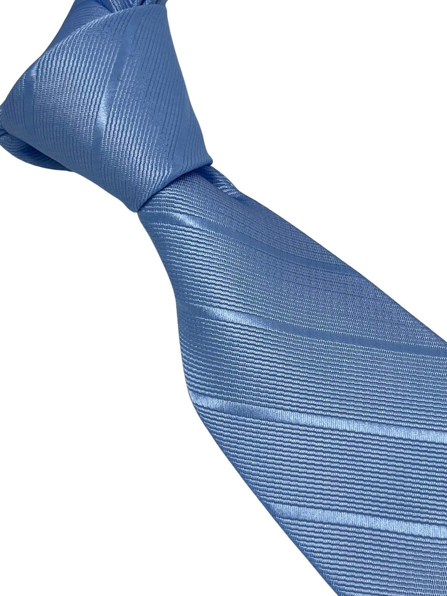 light pale blue tie with subtle stripe