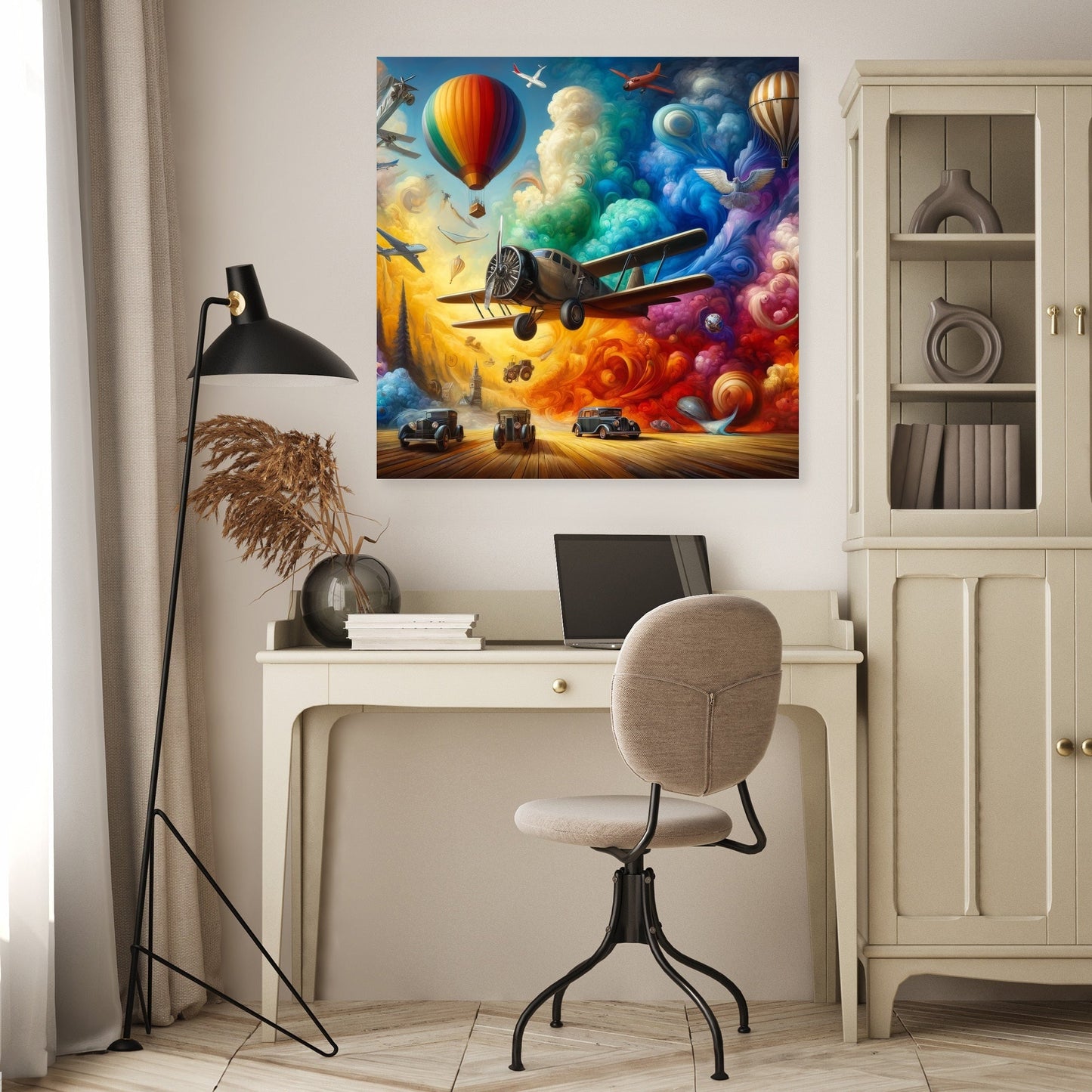 Dreams of Flight Canvas