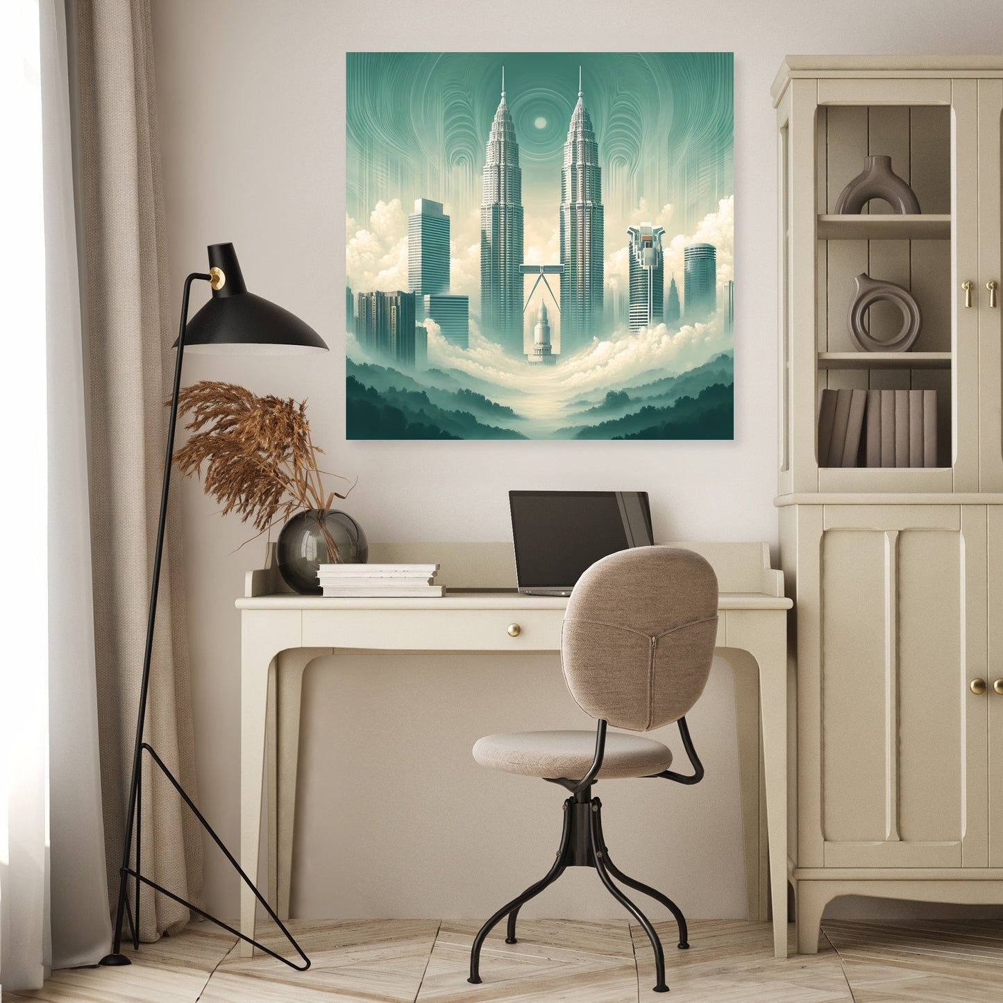 Ethereal Towers Canvas