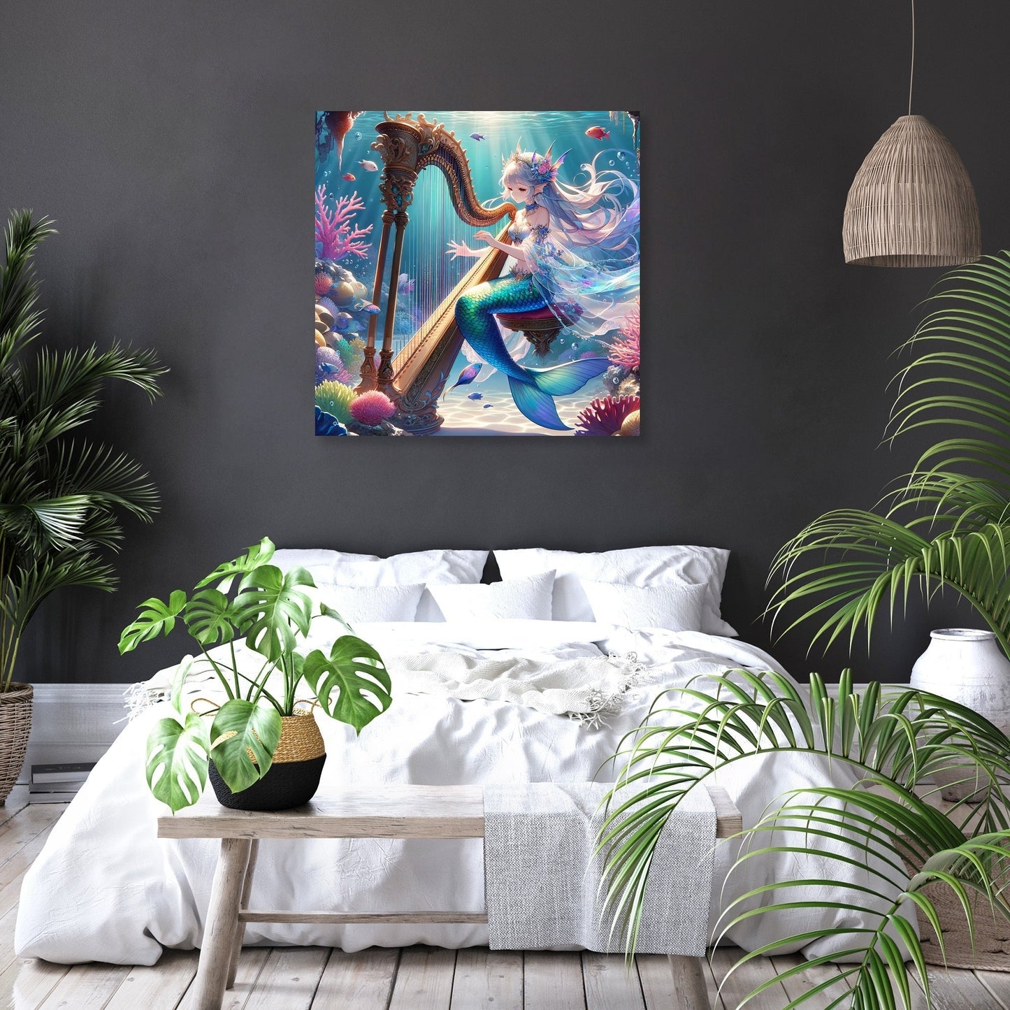 Ocean's Melody Canvas