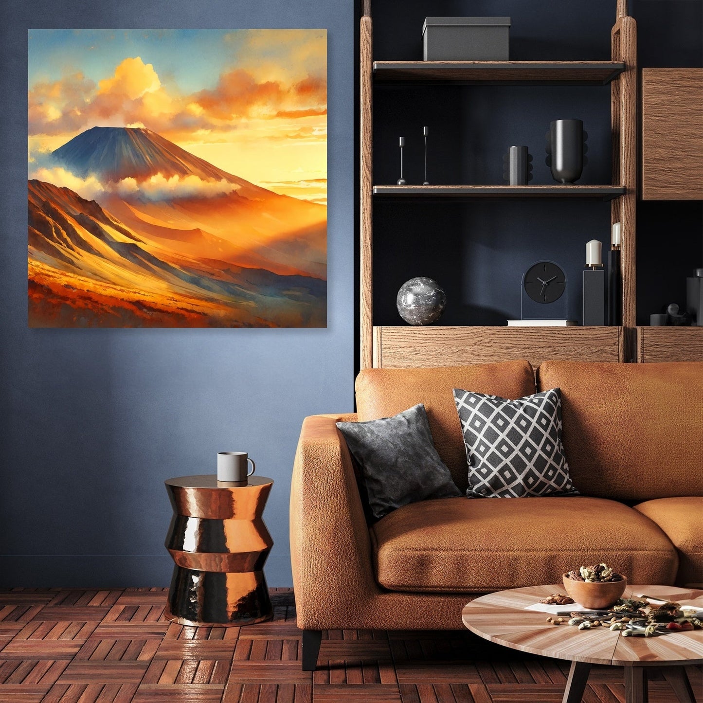 Mauna Kea Sunset Glow Canvas
