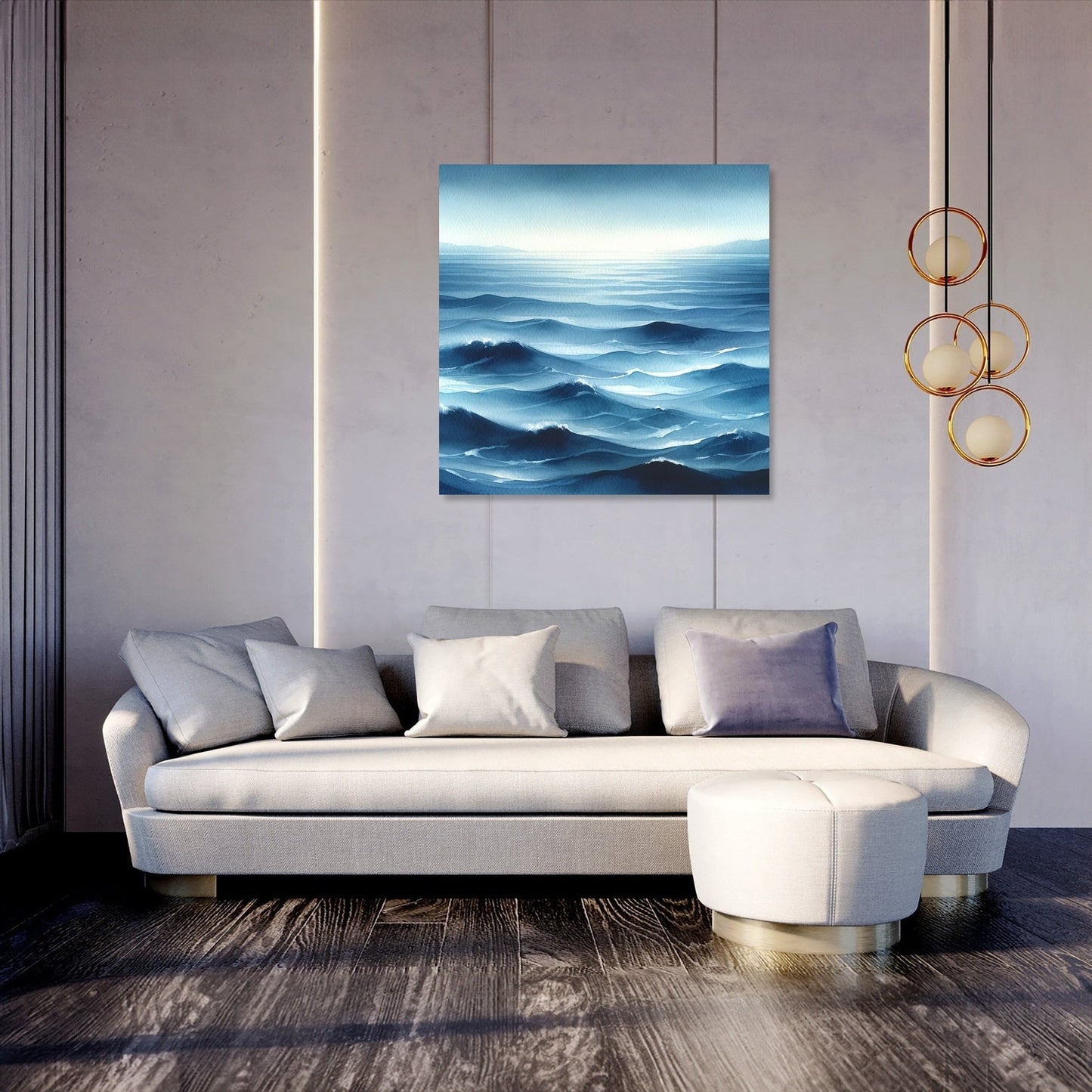 Whispering Tides Canvas