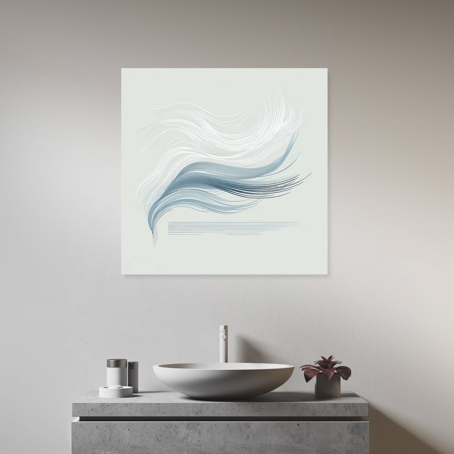 Wind Flow Canvas