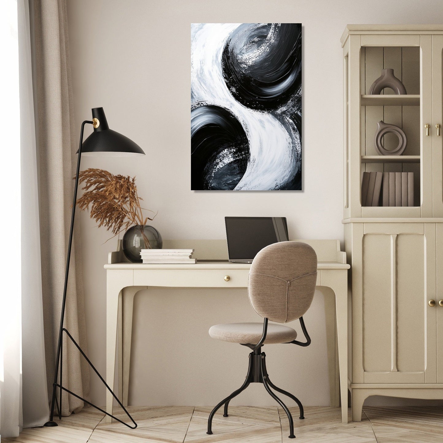 Emotion's Swirl Canvas