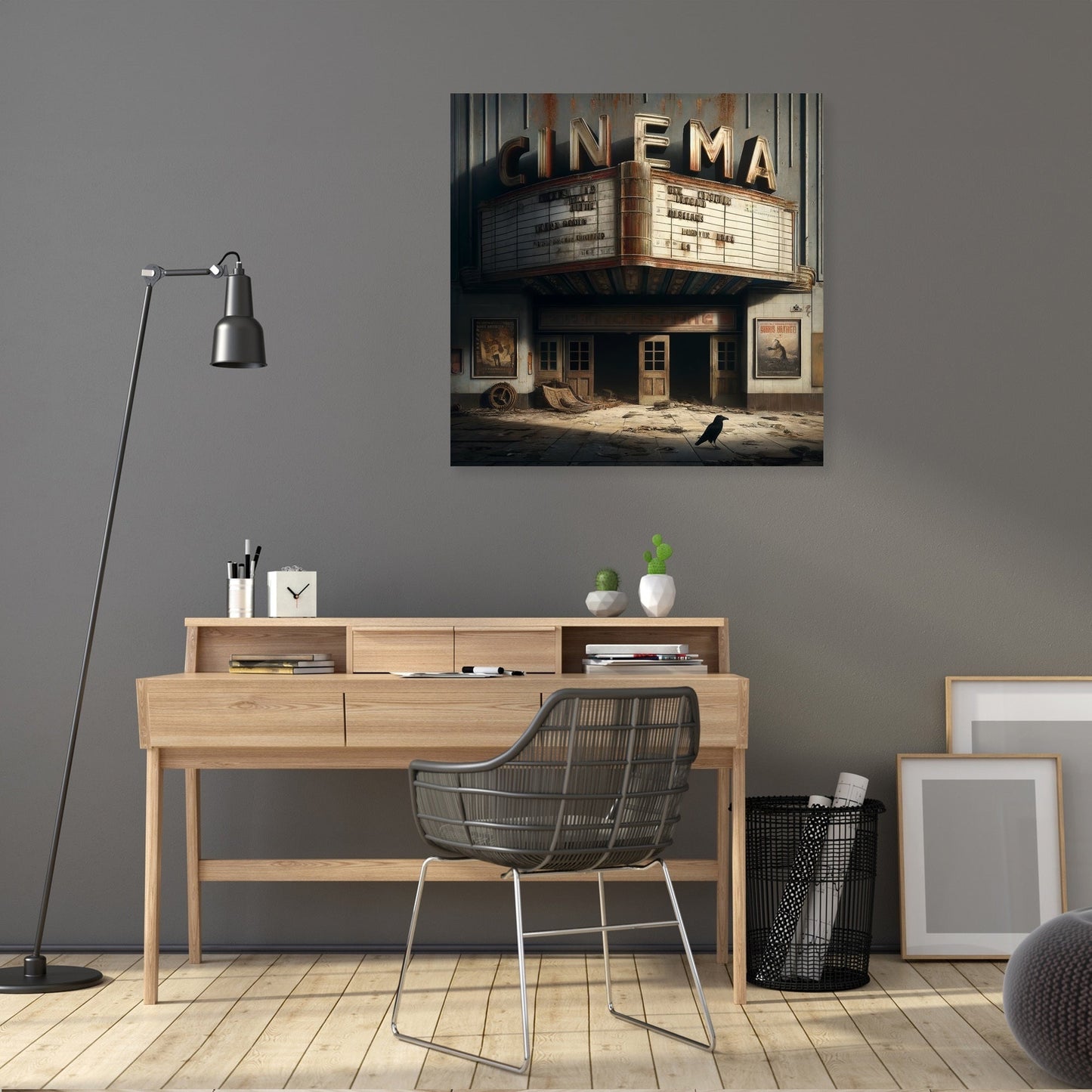 Silent Cinema Canvas