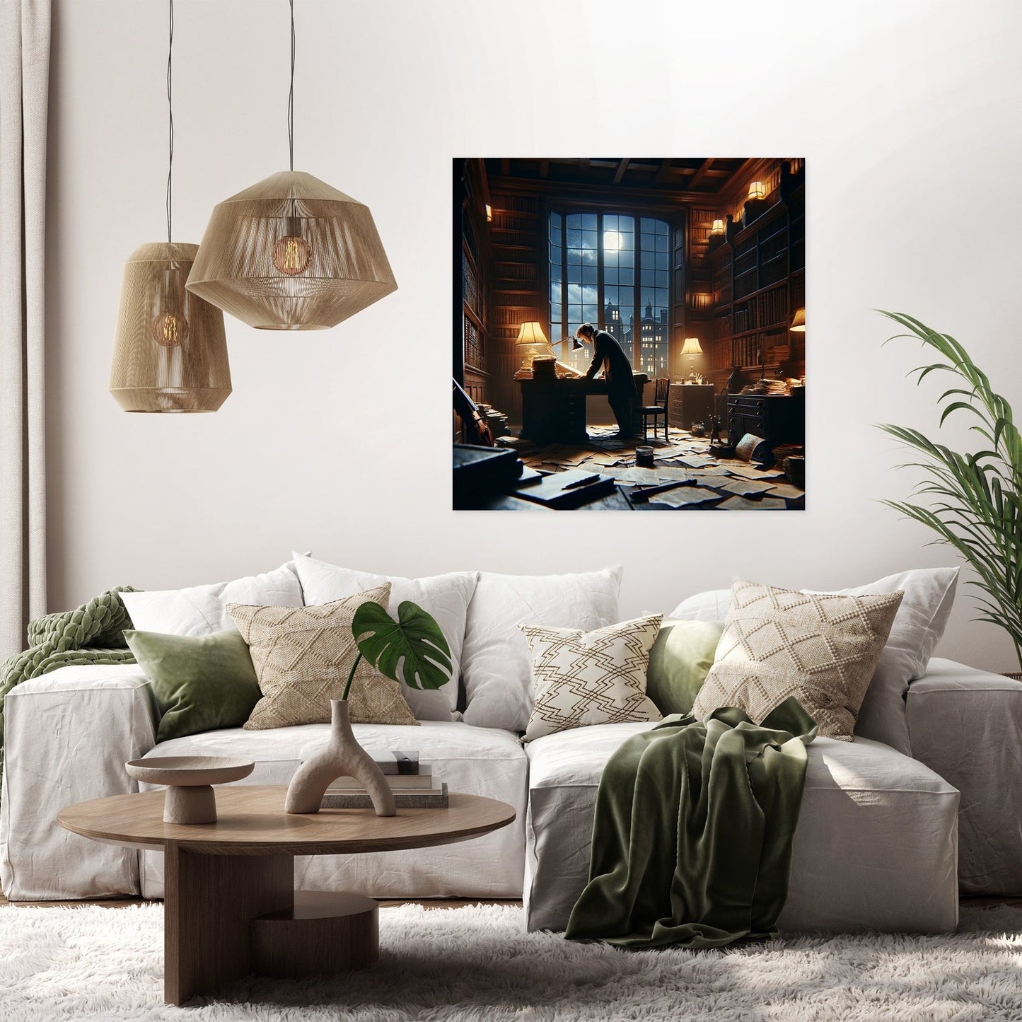 Midnight Musings Canvas