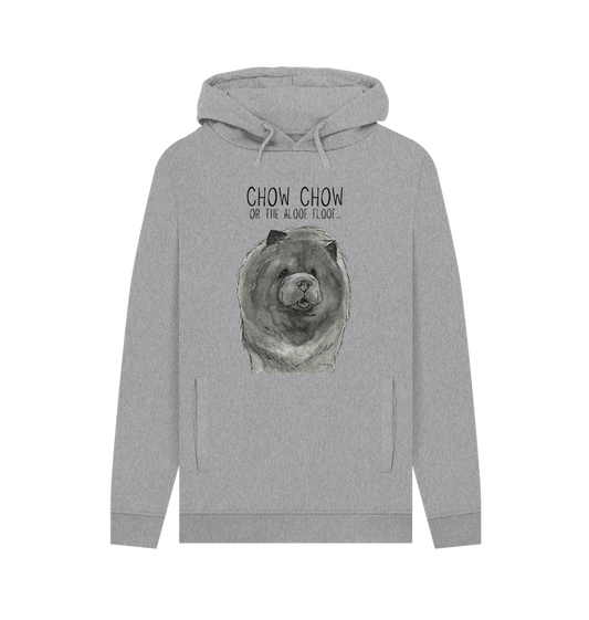 Blue Chow Chow Men's Hoodie – Featuring The Aloof Floof Design!