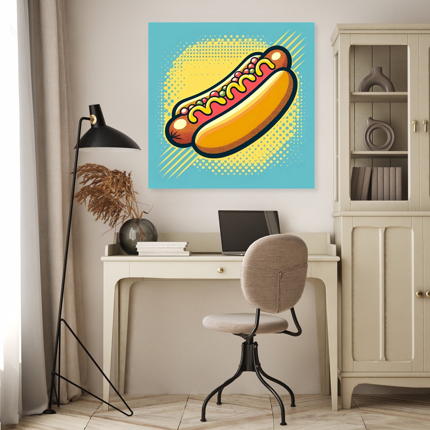 Pop Dog Canvas