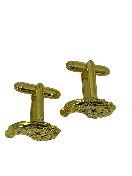 eagle hawk gold style cufflinks