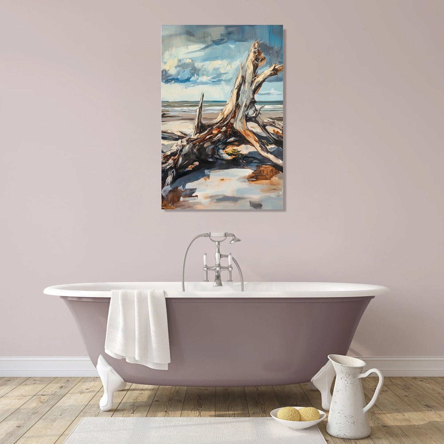 Driftwood Whisper Canvas
