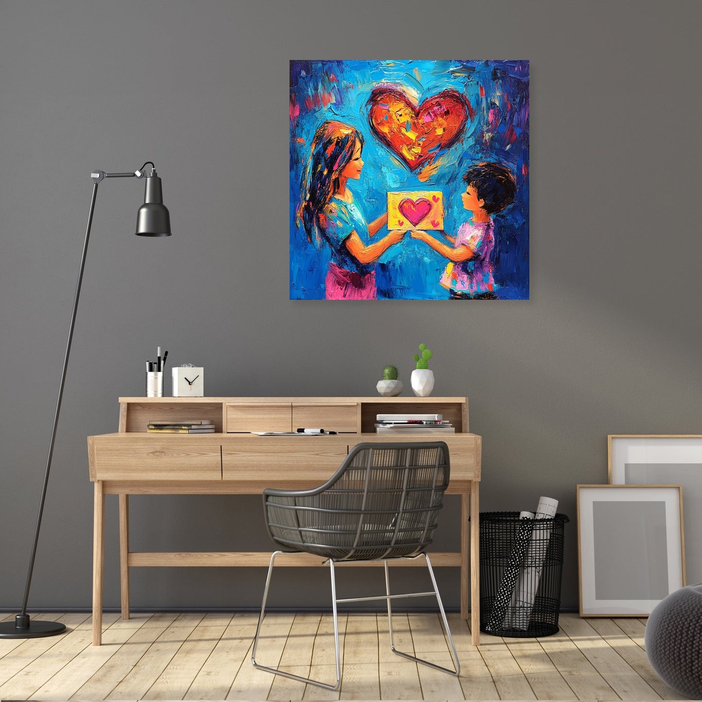 Heartfelt Greeting Canvas