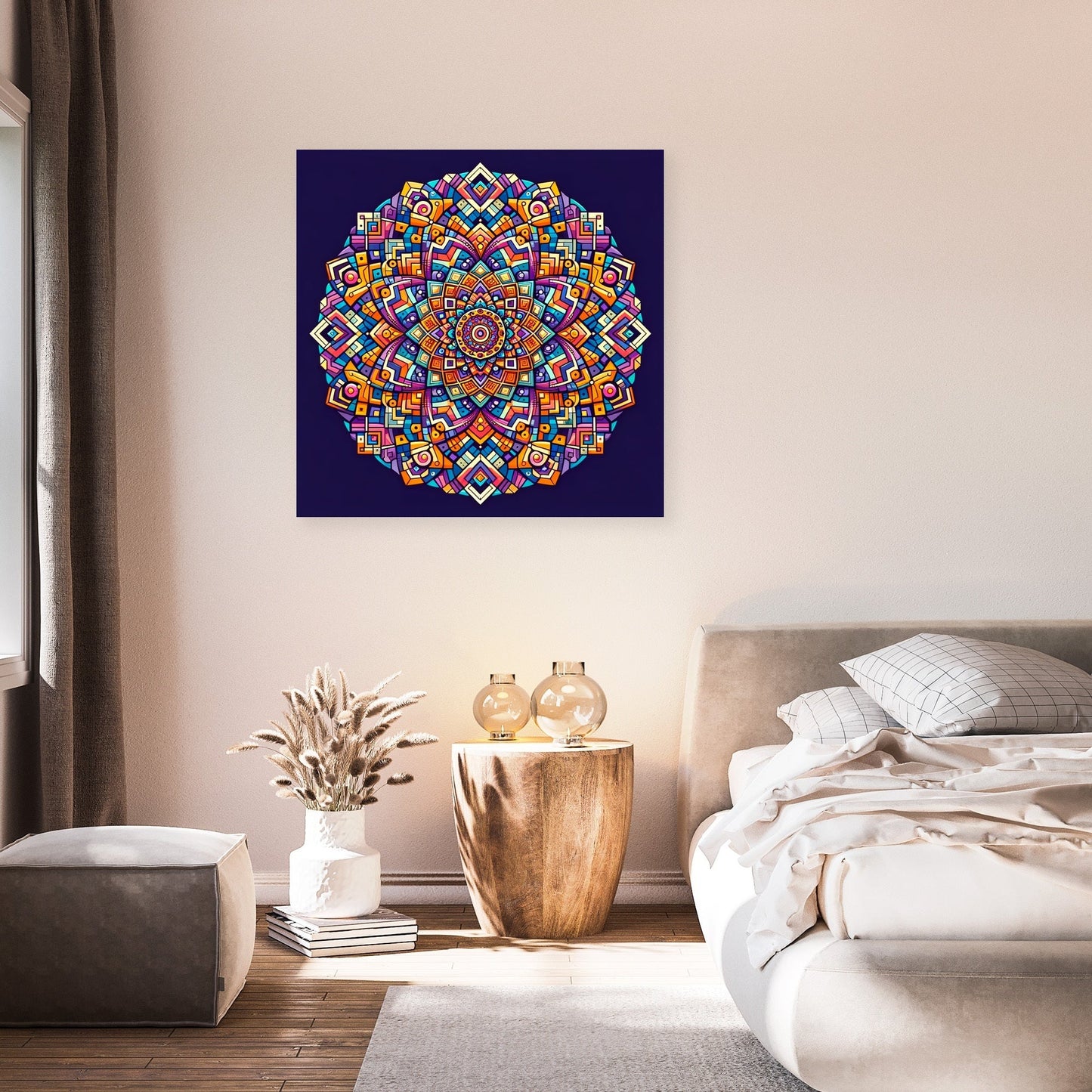Vibrant Precision Canvas