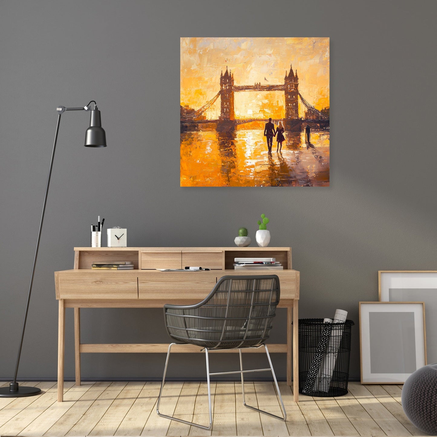 Tower Bridge Romance Canvas