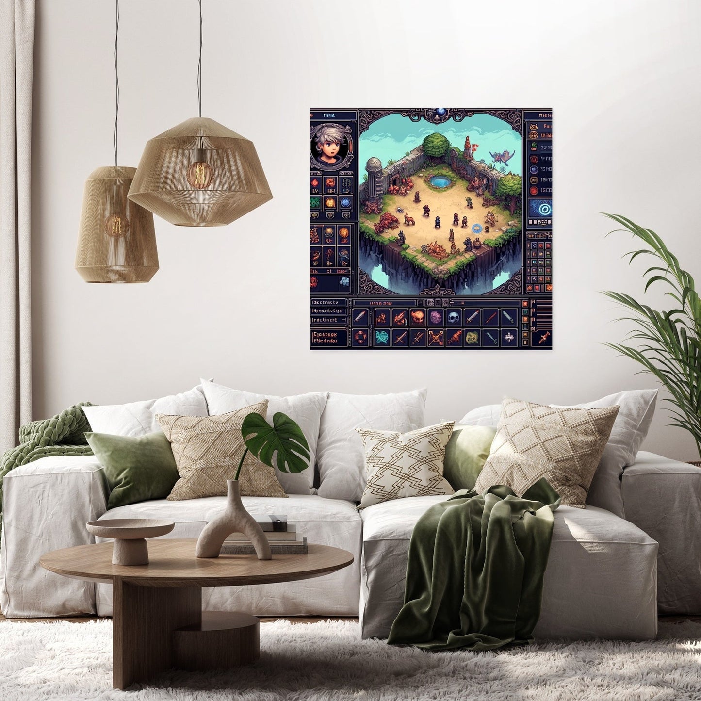Pixel Quest Canvas