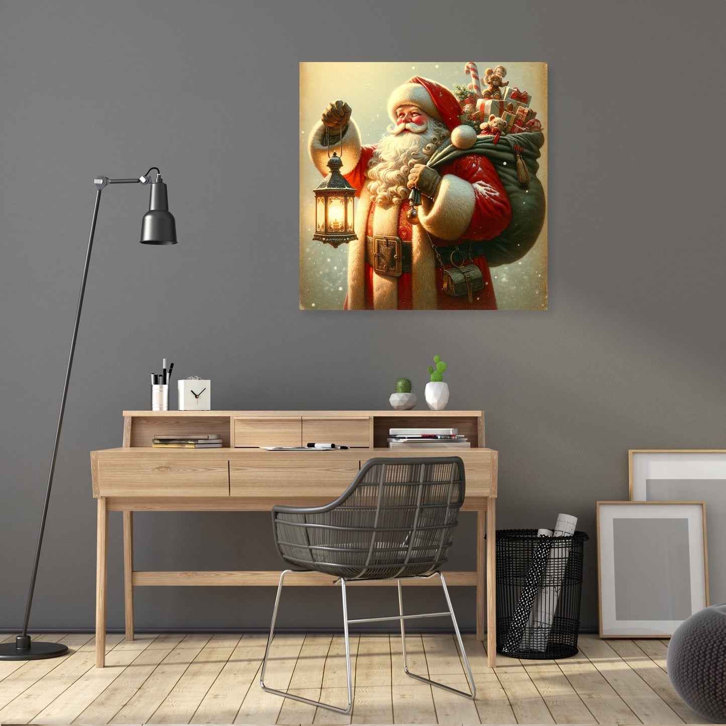 Vintage Holiday Cheer Canvas