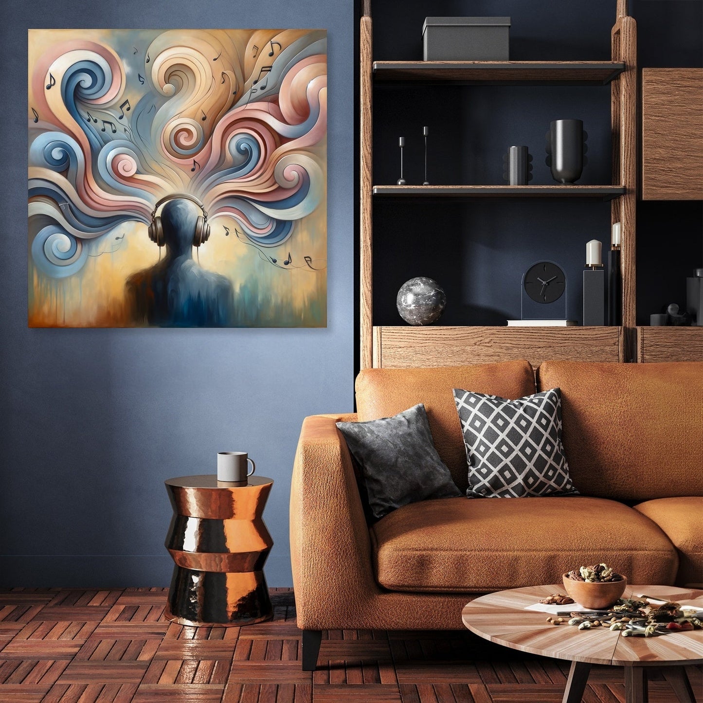 Sonic Serenity Canvas