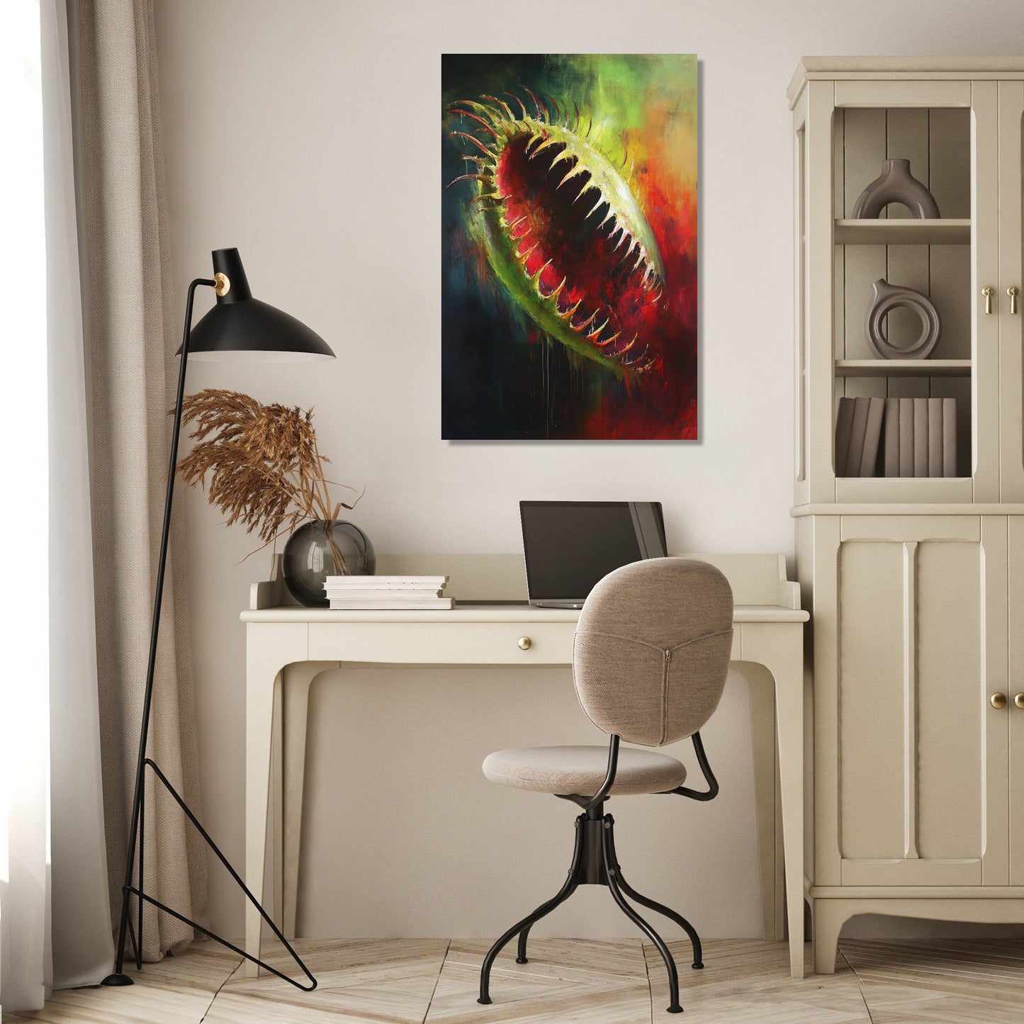 Fearless Flytrap Canvas