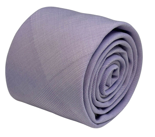 lilac lavender light pale purple cotton tie