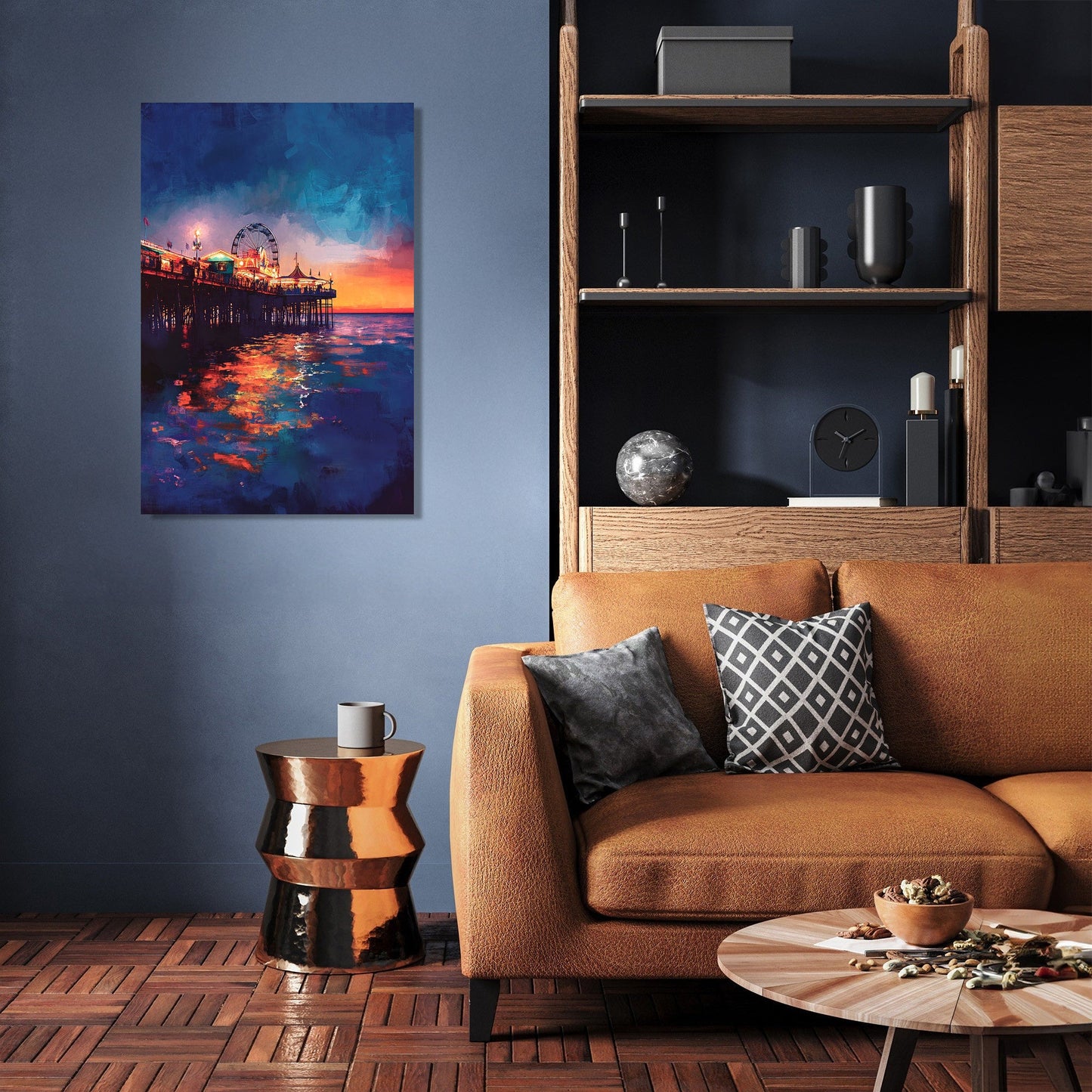 Brighton Pier Twilight Canvas