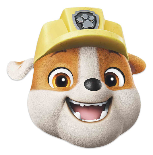 SM494 Rubble Paw Patrol Cardboard Face Mask Height 30cm