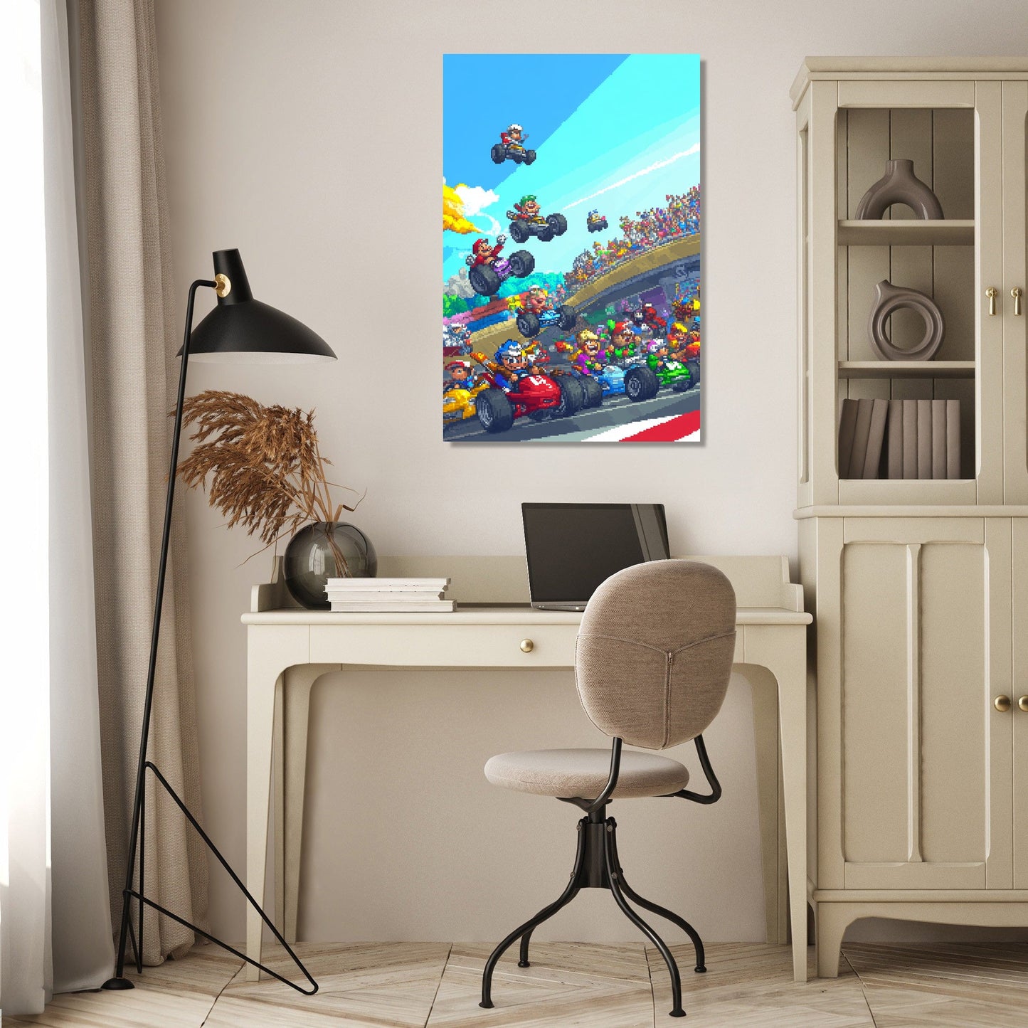 Turbo Kart Racing Canvas