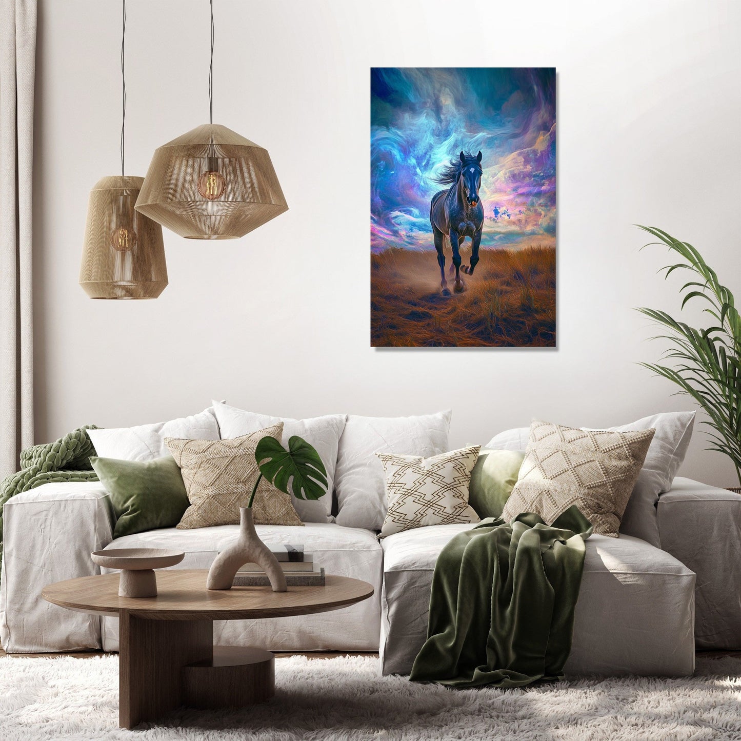 Galloping Horse Dreams Canvas