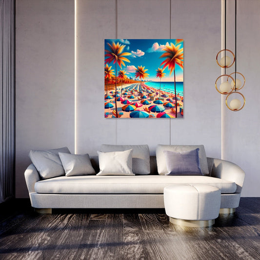 Sunny Miami Bliss Canvas