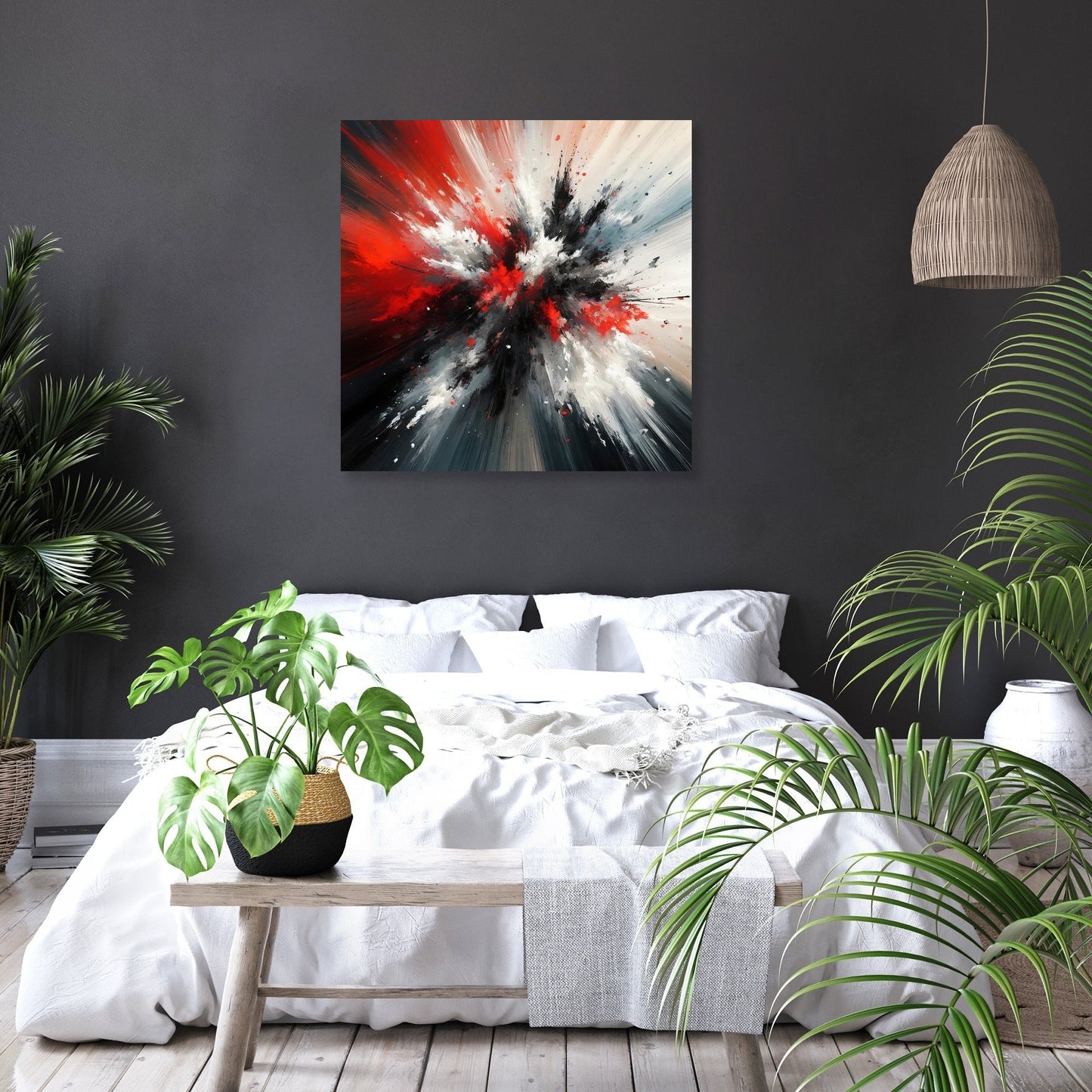 Harmonic Contrast Canvas