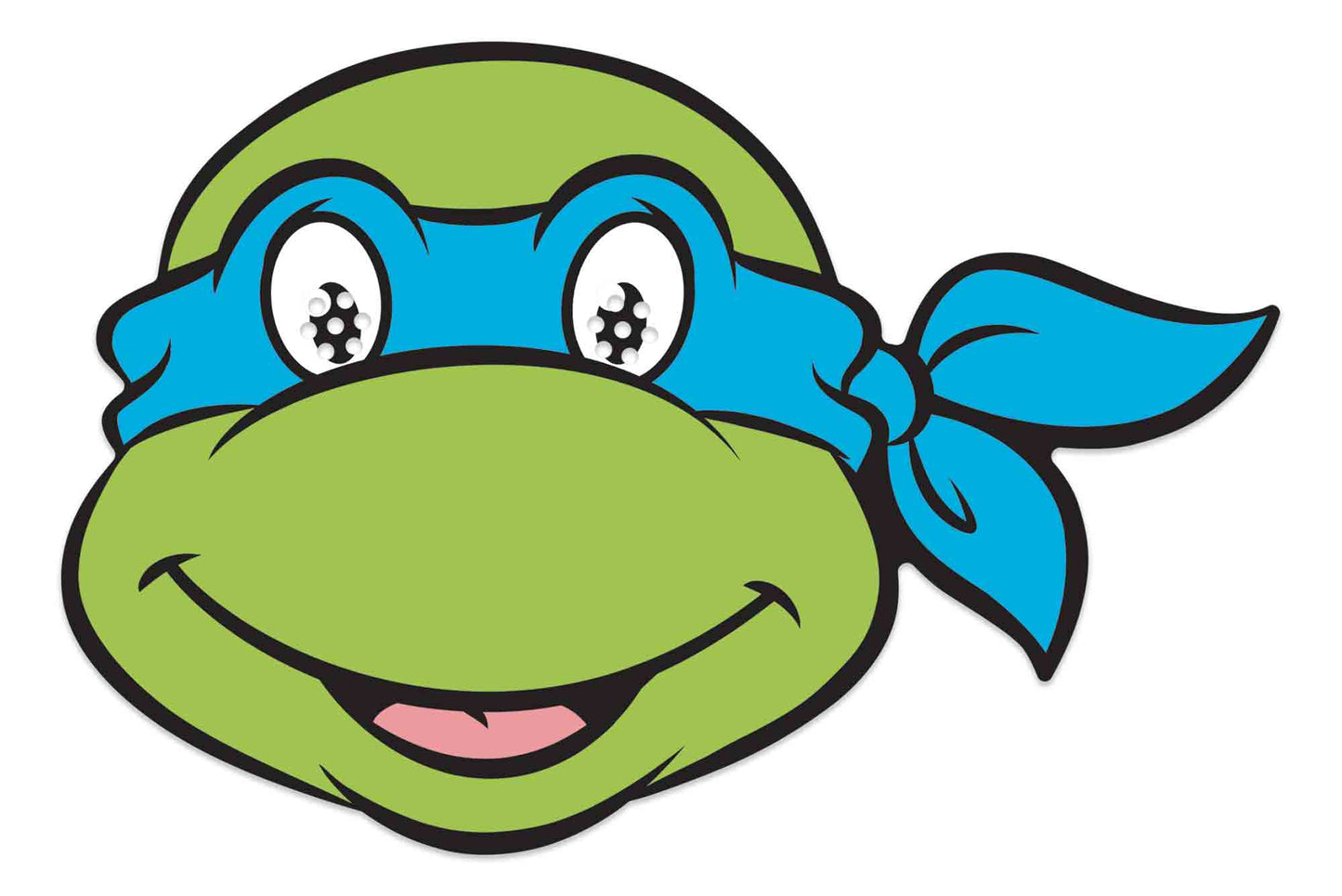 SM497 Leonardo Mask Teenage Mutant Ninja Turtles Single Cardboard Face Mask