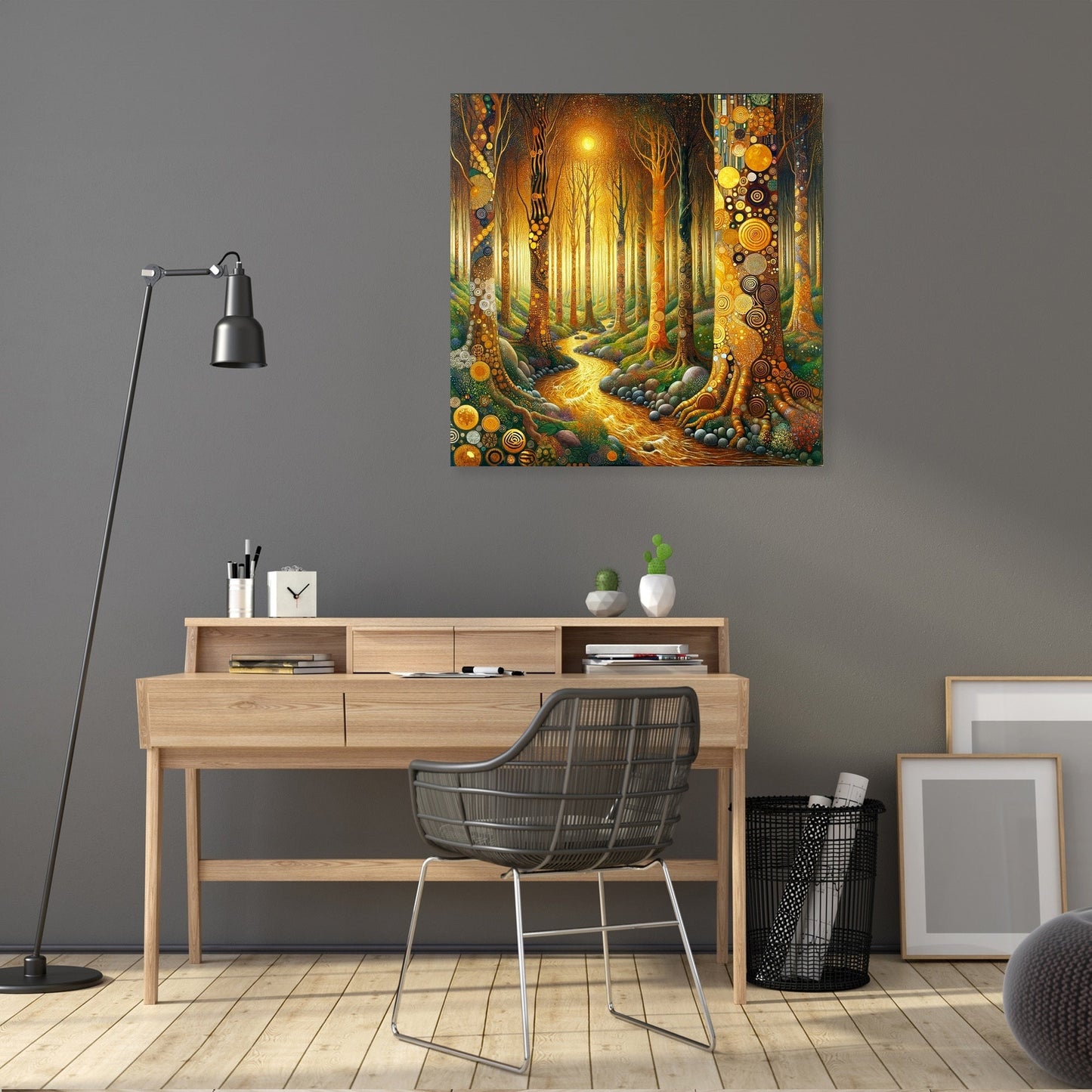 Enchanted Magical Forest Canvas