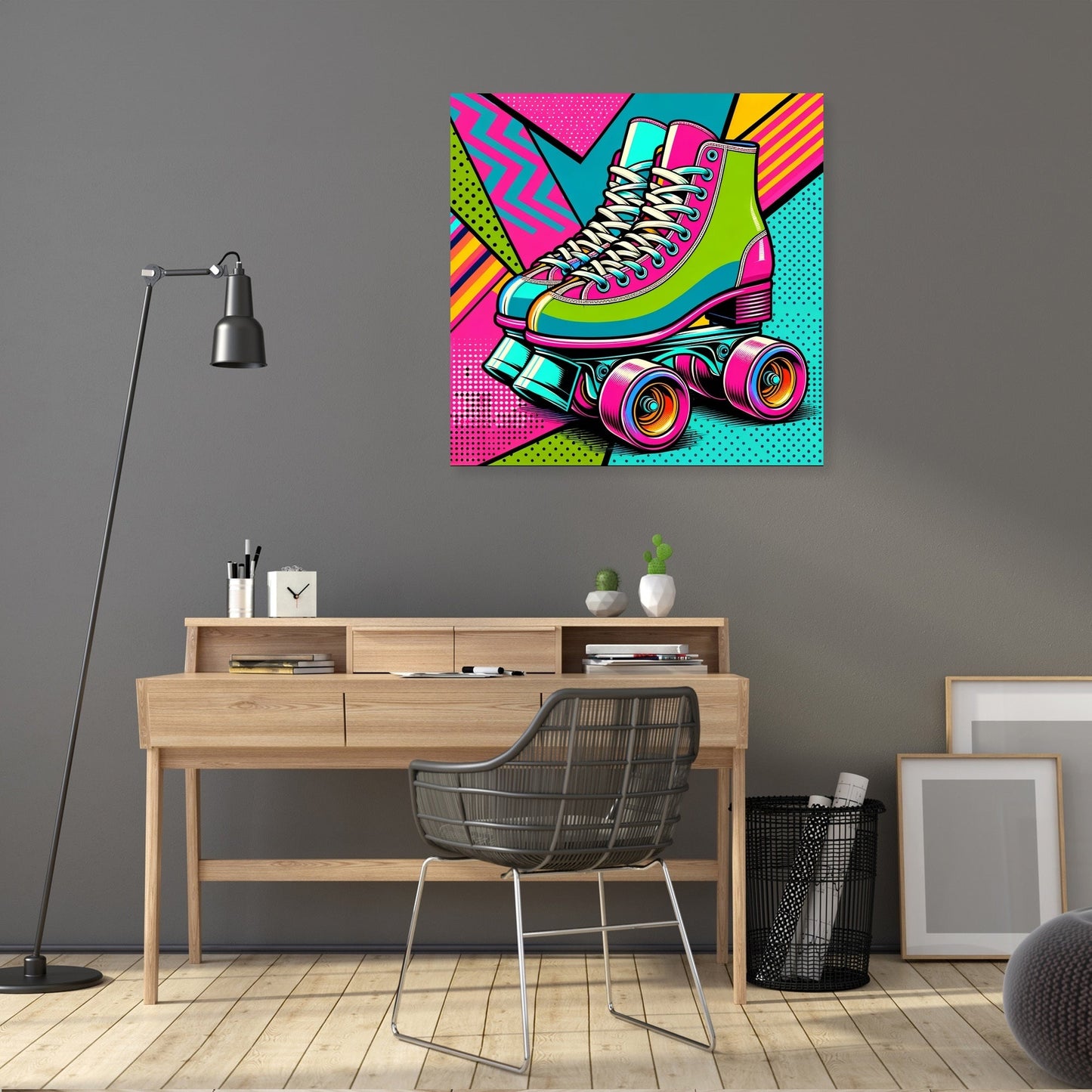 Retro Rollers Canvas