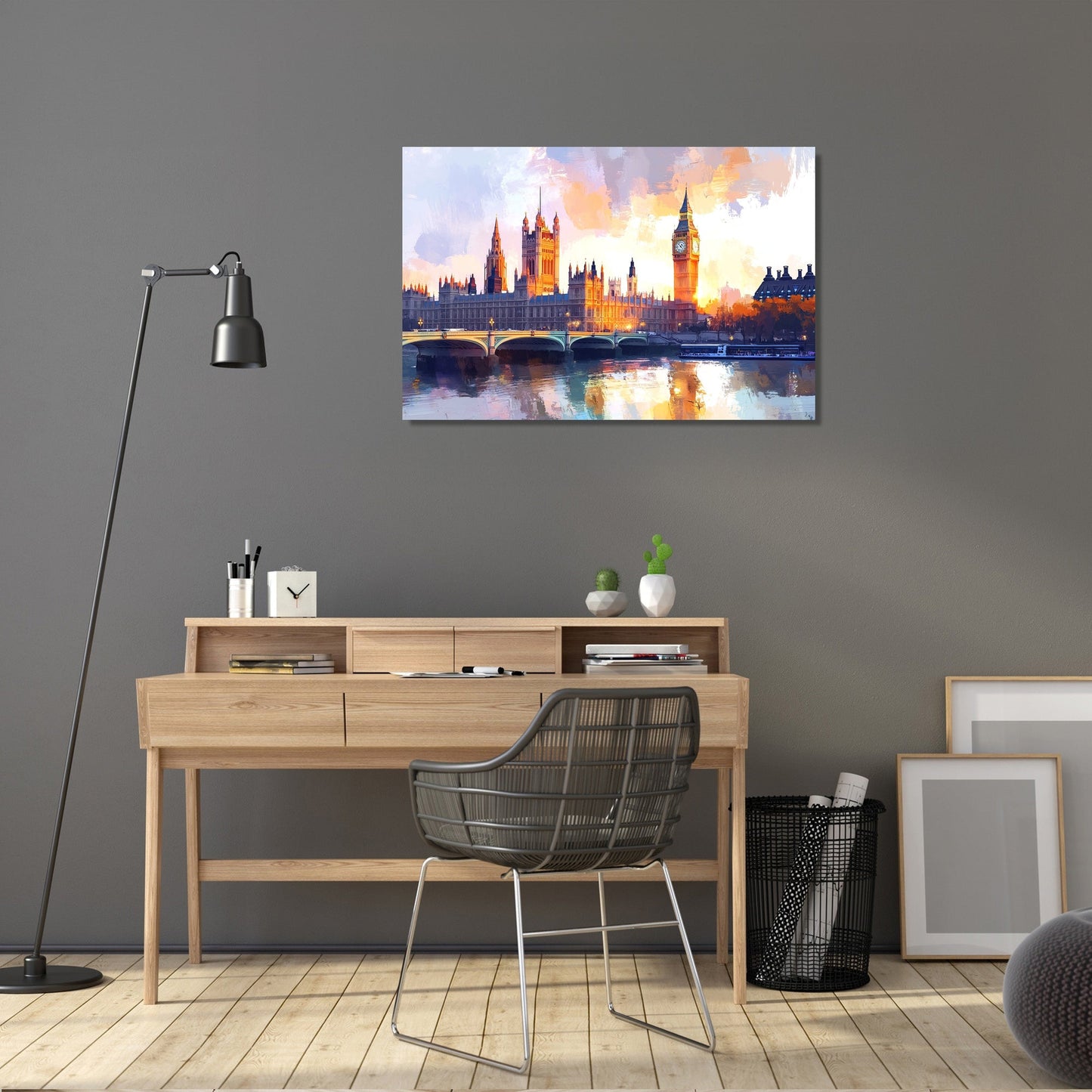 London Skyline Harmony Canvas