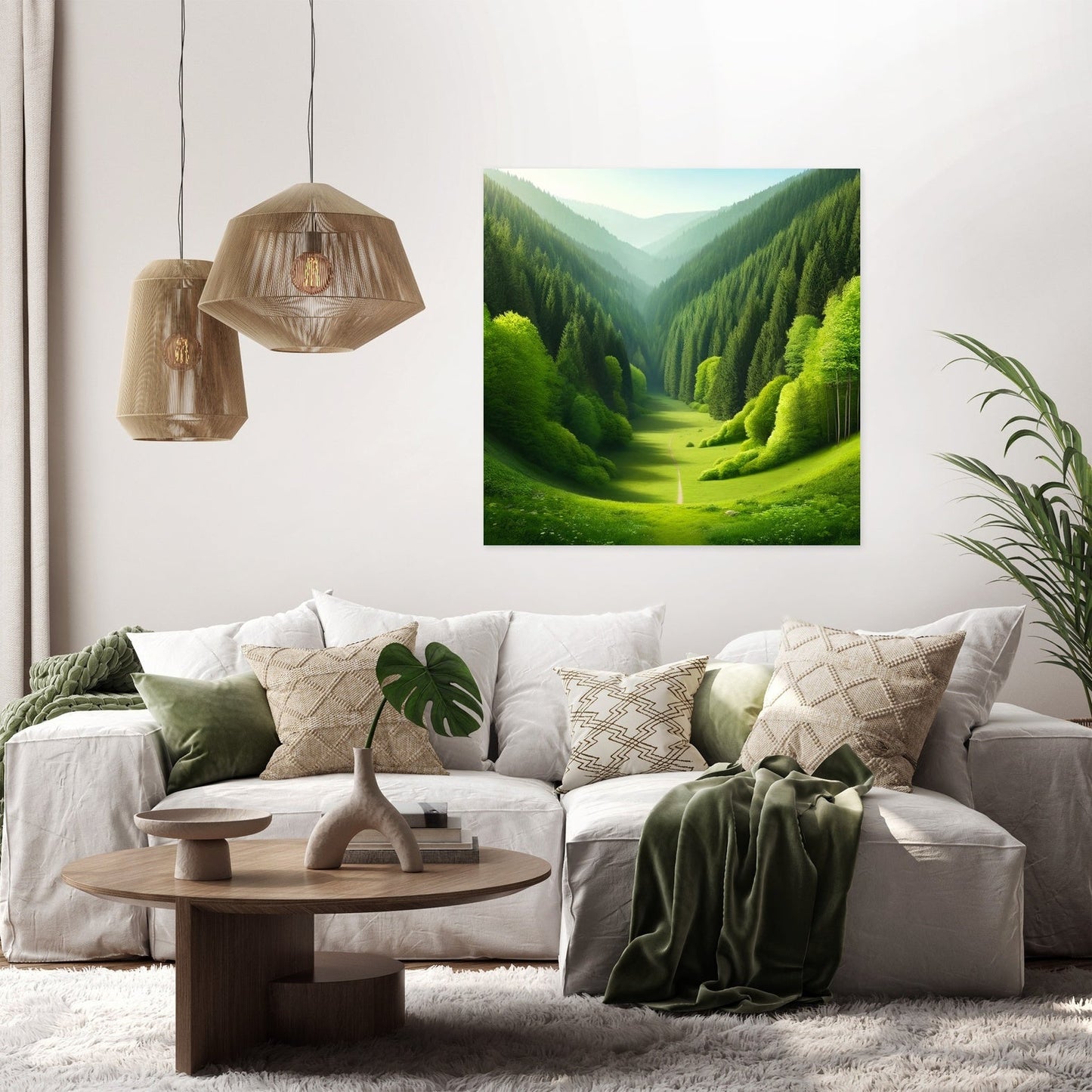 Verdant Vale Canvas