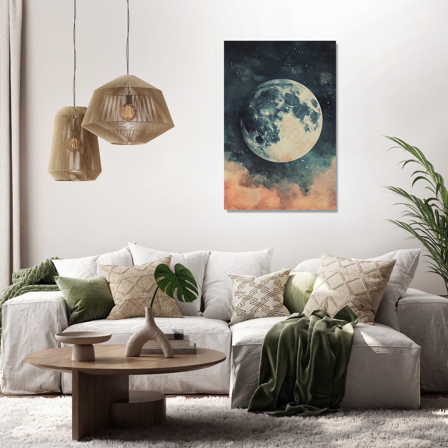 Celestial Geometry Canvas