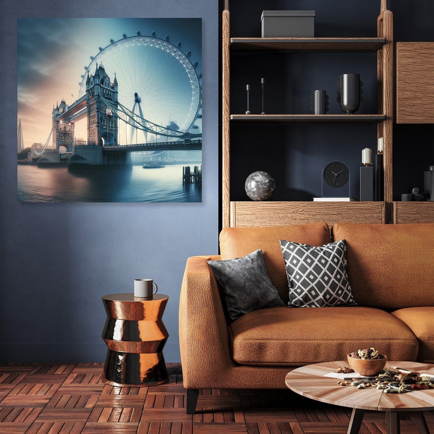 London Architectural Harmony Canvas